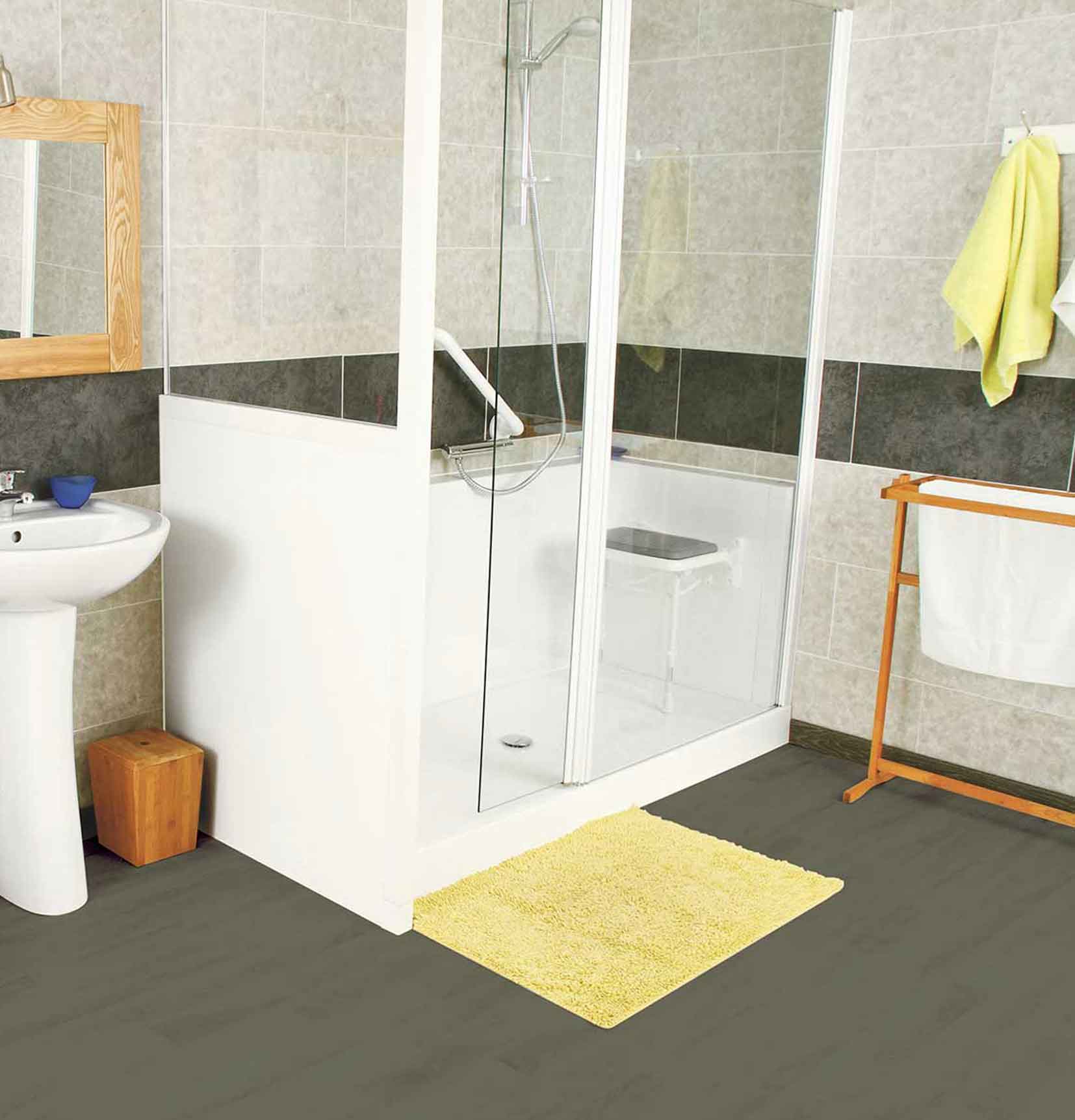 Douche senior, cabine de douche pour personne à mobilité réduite : Sénior  Douche