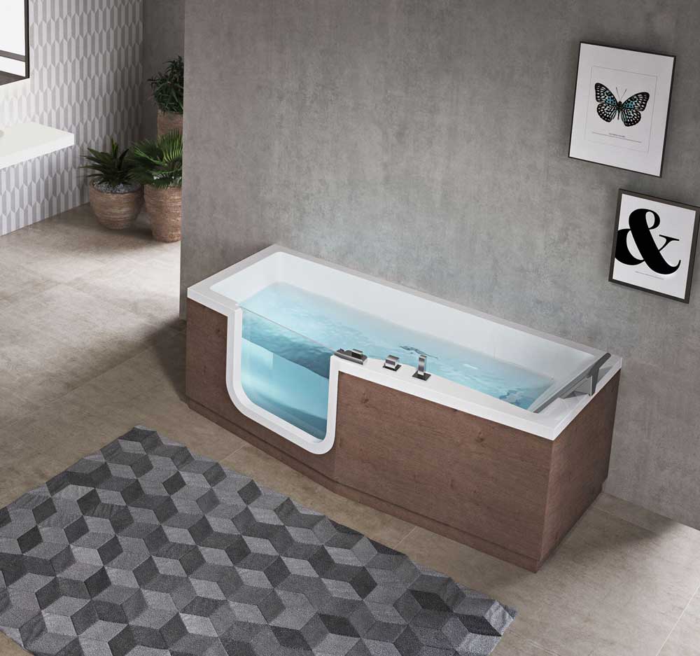 Baignoire à porte Iris Sénior Douche